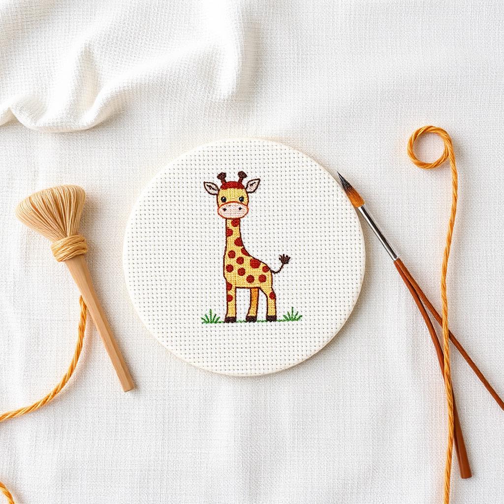 Premium giraffe pattern